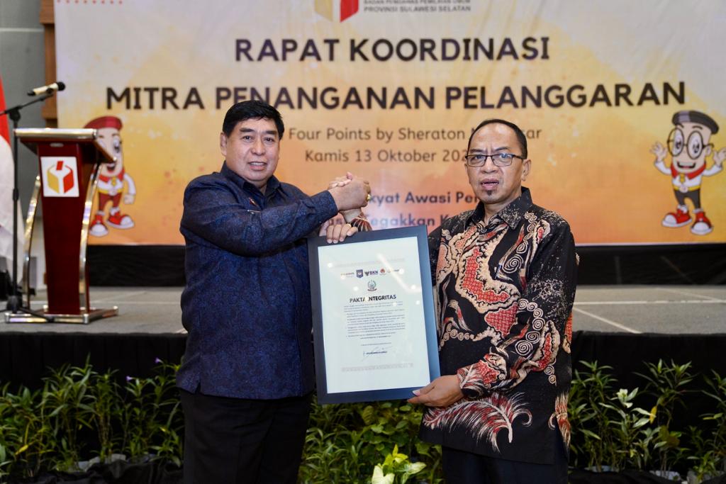 Hadiri Rakor Mitra Penanganan Pelanggaran Pemilu 2024, Abdul Hayat: Antisipasi Keterlibatan ASN dalam Politik Praktis